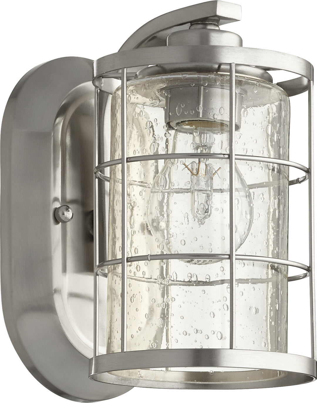 Quorum Ellis 5464-1-65 Wall Sconce Light - Satin Nickel