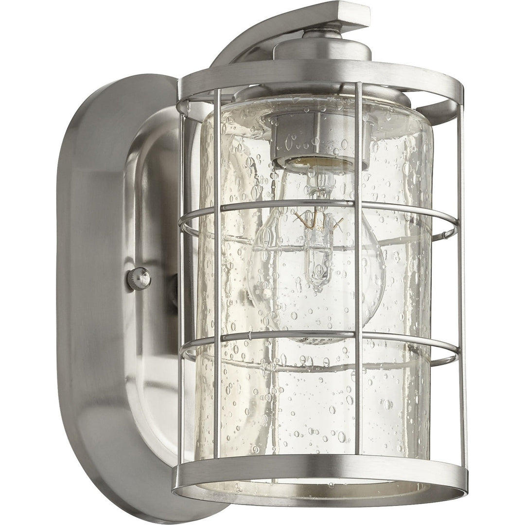 Quorum Ellis 5464-1-65 Wall Sconce Light - Satin Nickel