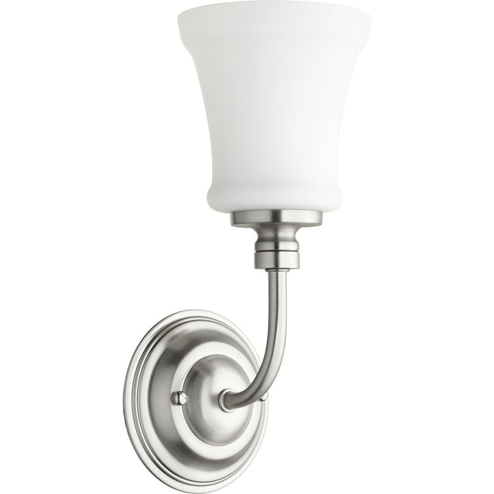 Quorum Rossington 5522-1-65 Wall Sconce Light - Satin Nickel
