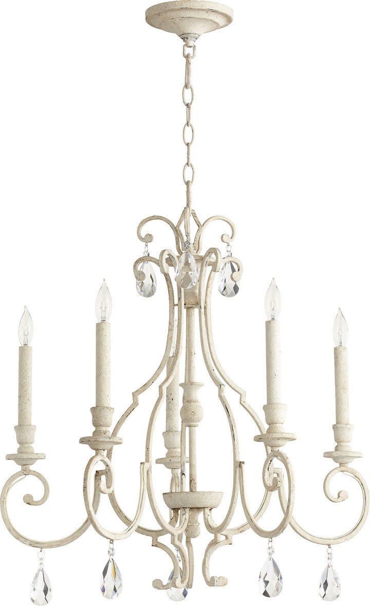 Quorum Ansley 6014-5-70 Chandelier Light - Persian White