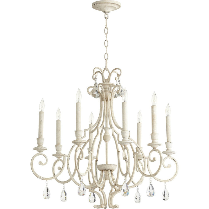Quorum Ansley 6014-8-70 Chandelier Light - Persian White