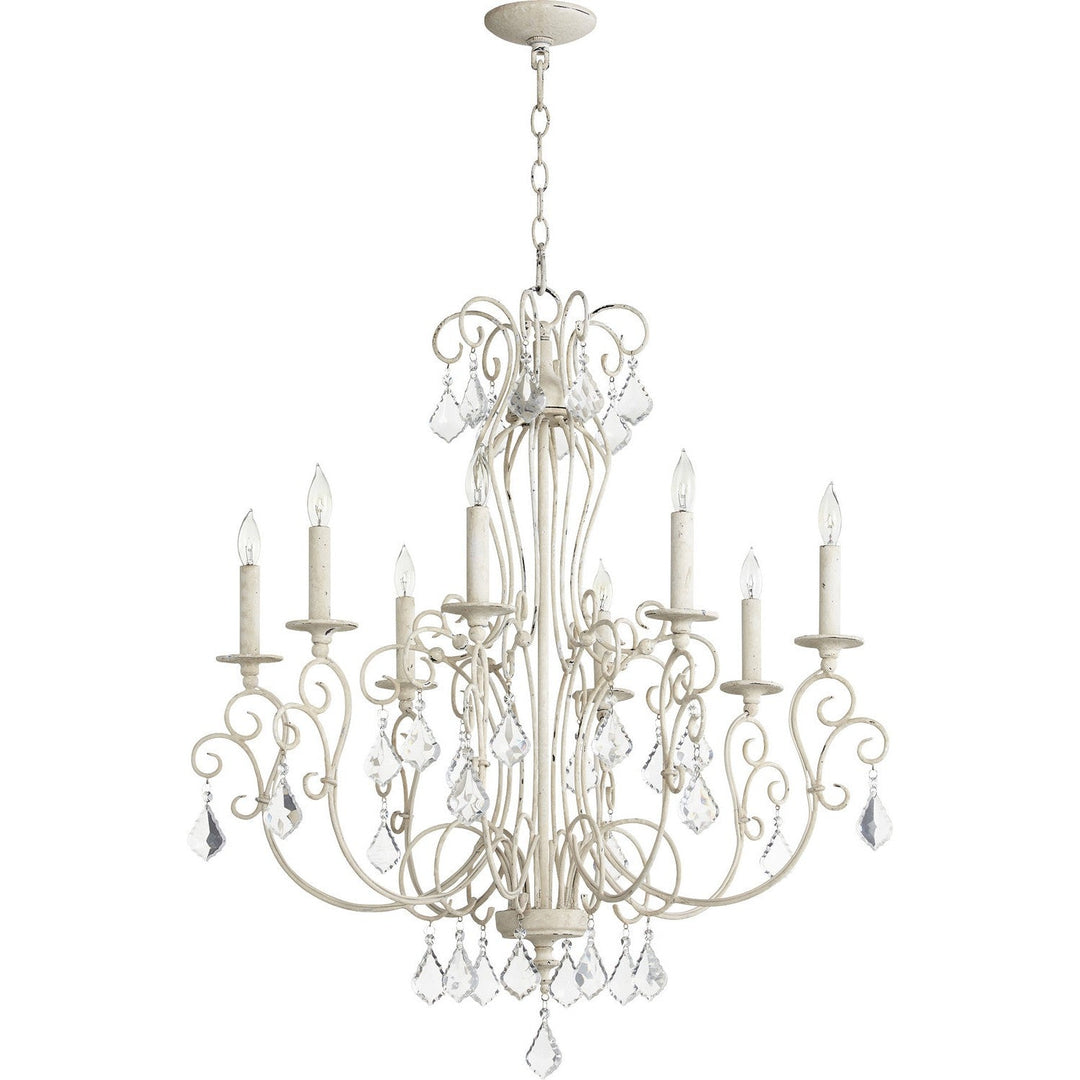 Quorum Ariel 6205-8-70 Chandelier Light - Persian White