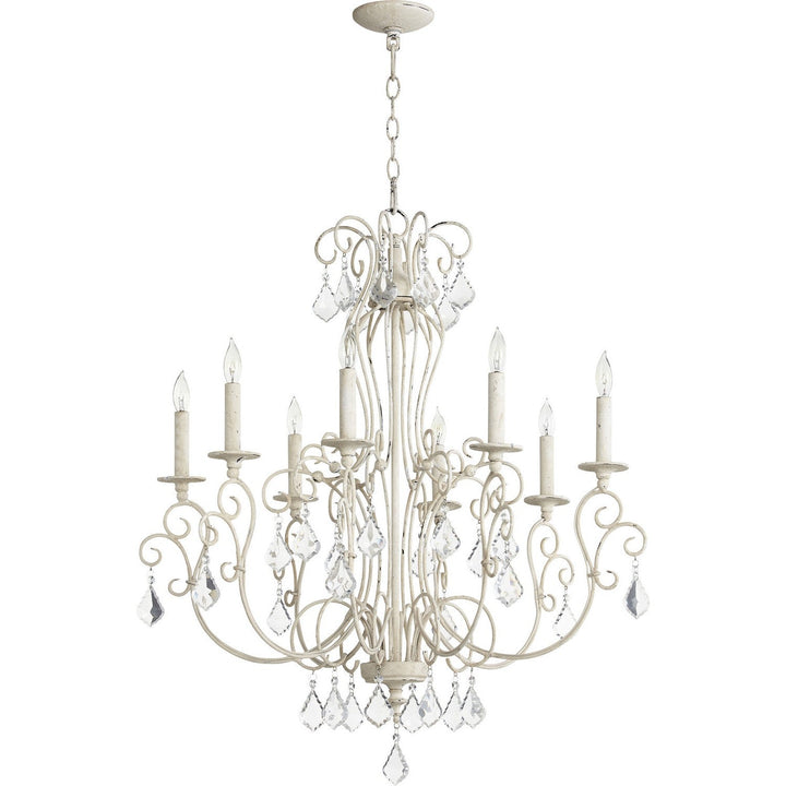 Quorum Ariel 6205-8-70 Chandelier Light - Persian White
