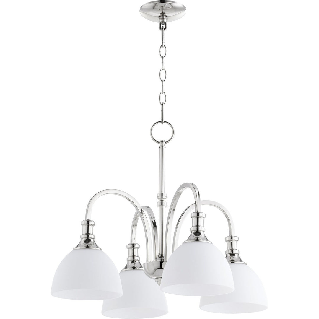 Quorum Richmond 6211-4-62 Chandelier Light - Polished Nickel