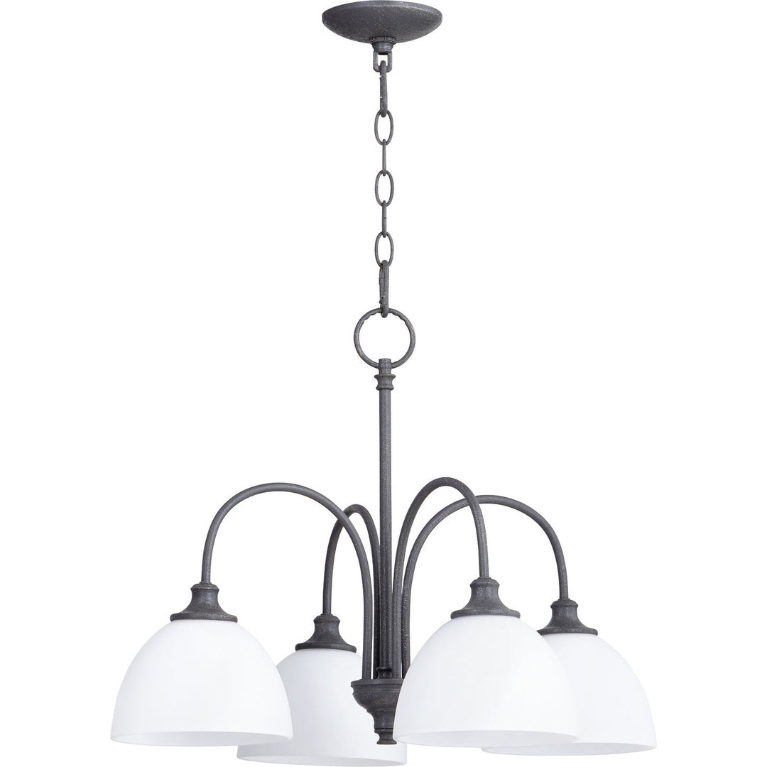 Quorum Celeste 6409-4-17 Chandelier Light - Zinc