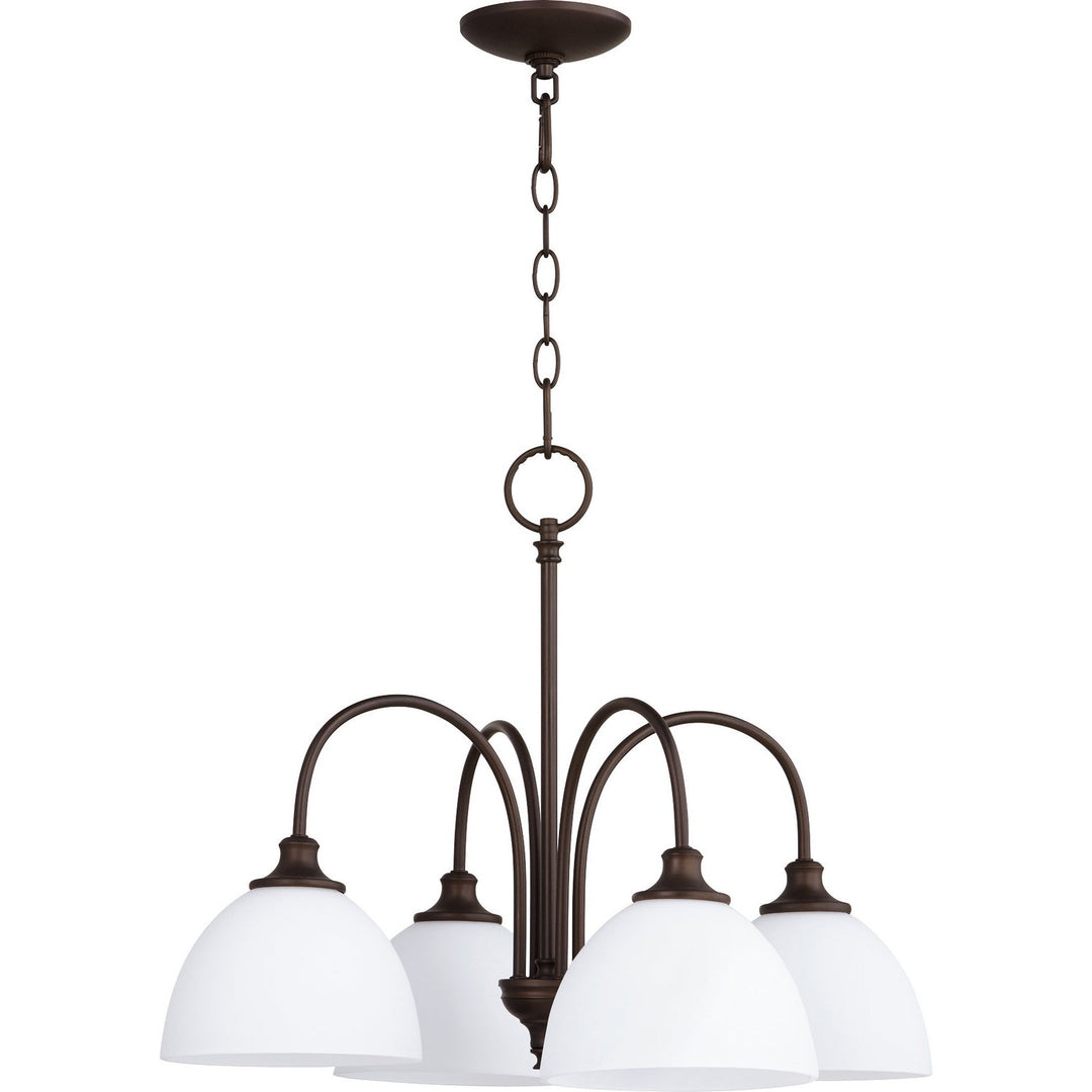 Quorum Celeste 6409-4-86 Chandelier Light - Oiled Bronze