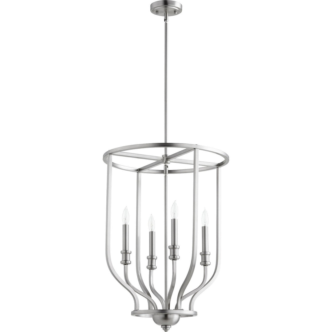 Quorum Richmond 6711-4-65 Pendant Light - Satin Nickel