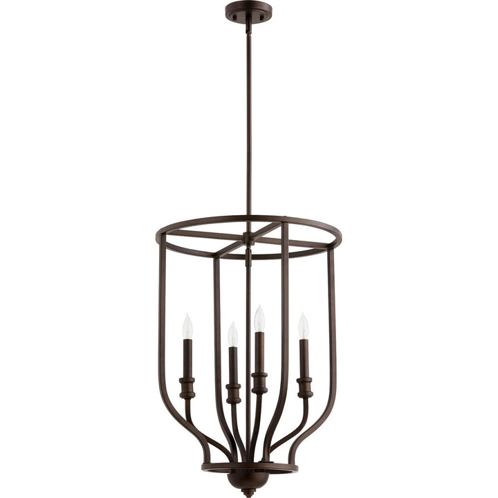 Quorum Richmond 6711-4-86 Pendant Light - Oiled Bronze