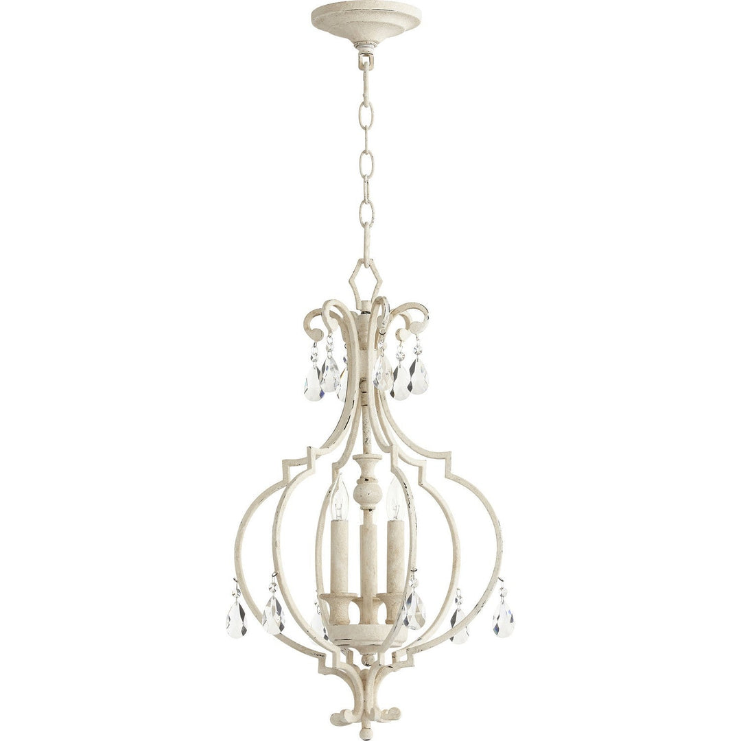 Quorum Ansley 6714-3-70 Pendant Light - Persian White