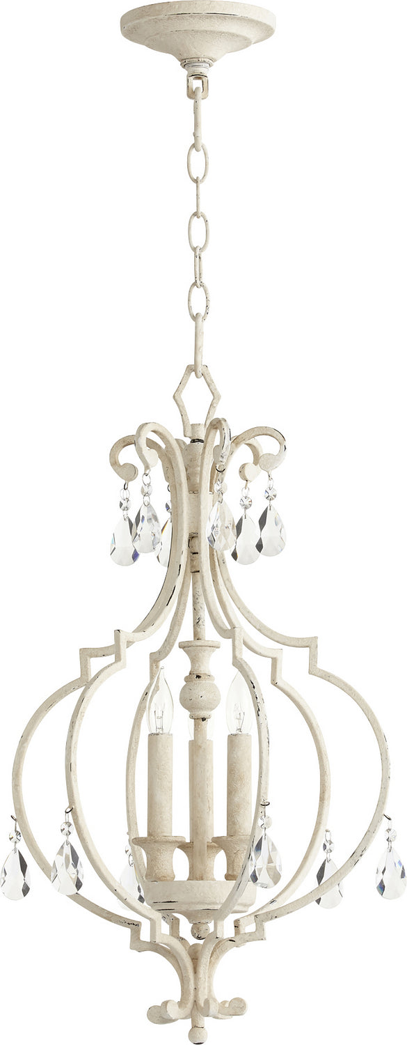 Quorum Ansley 6714-3-70 Pendant Light - Persian White