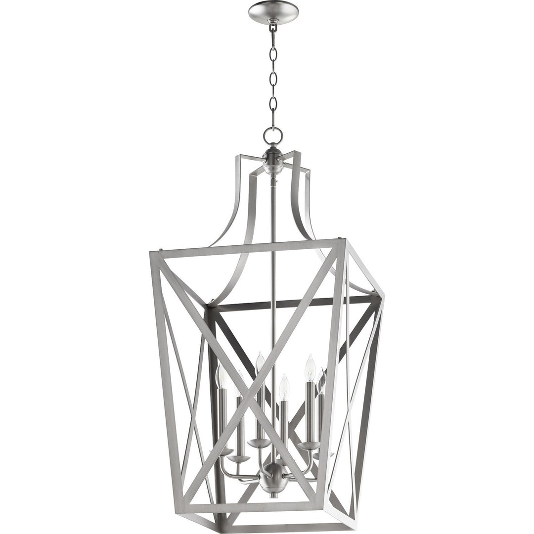 Quorum 6736-6-65 Pendant Light - Satin Nickel