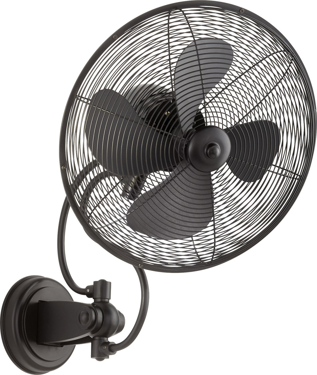 Quorum Piazza 94144-69 Ceiling Fan 14 in. - Textured Black, Matte Black