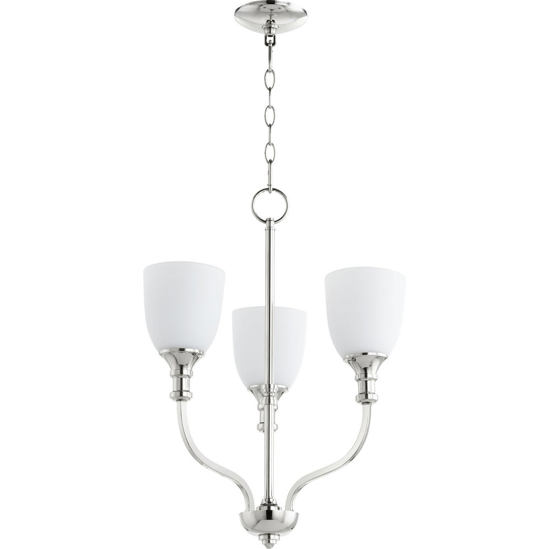 Quorum Richmond 6811-3-62 Chandelier Light - Polished Nickel