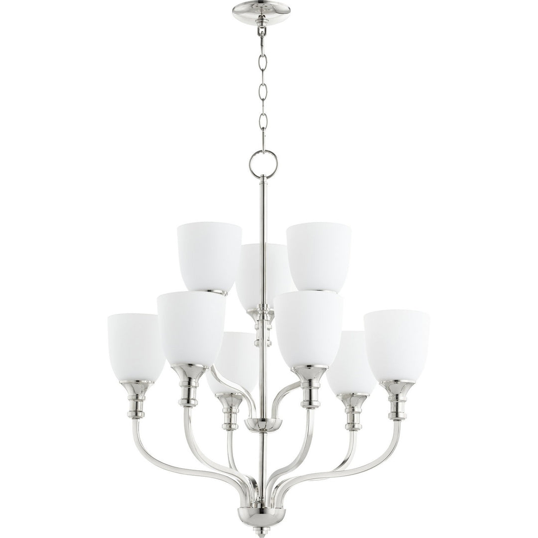 Quorum Richmond 6811-9-62 Chandelier Light - Polished Nickel