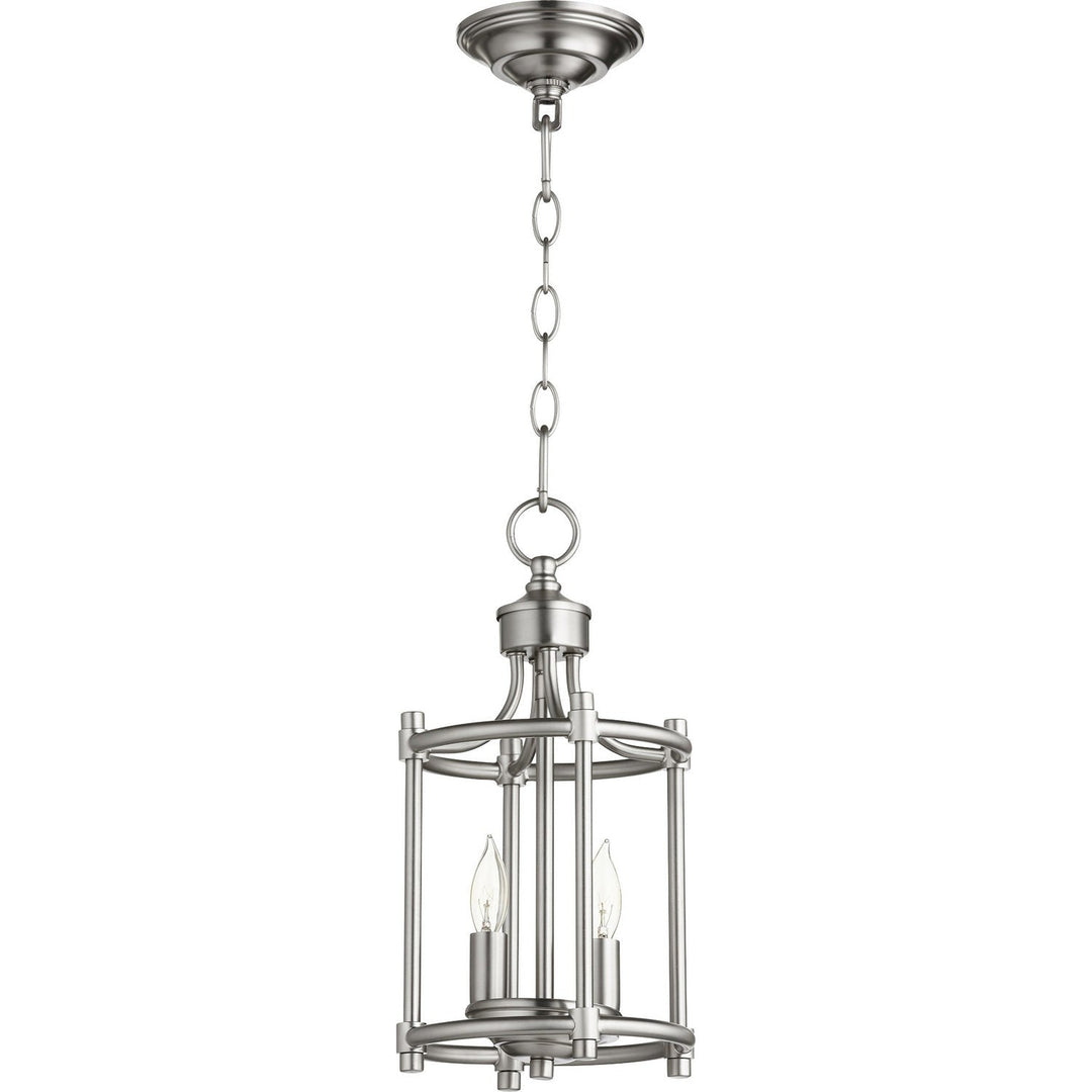Quorum Rossington 6822-2-65 Pendant Light - Satin Nickel