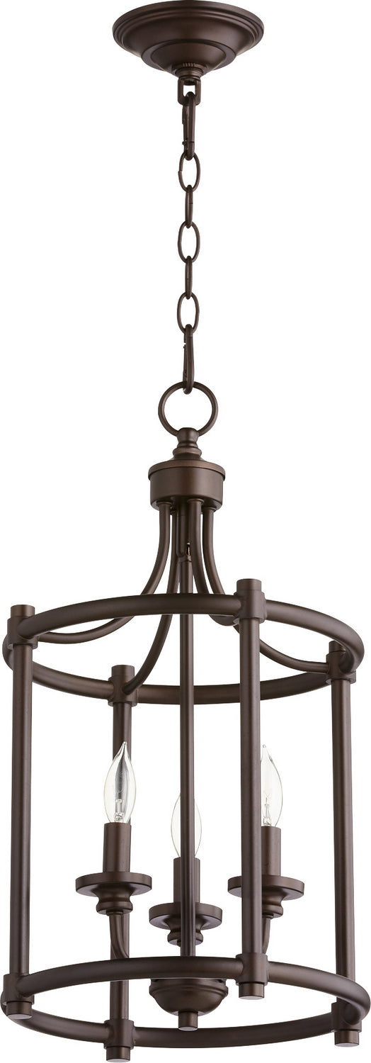 Quorum Rossington 6822-3-86 Pendant Light - Oiled Bronze