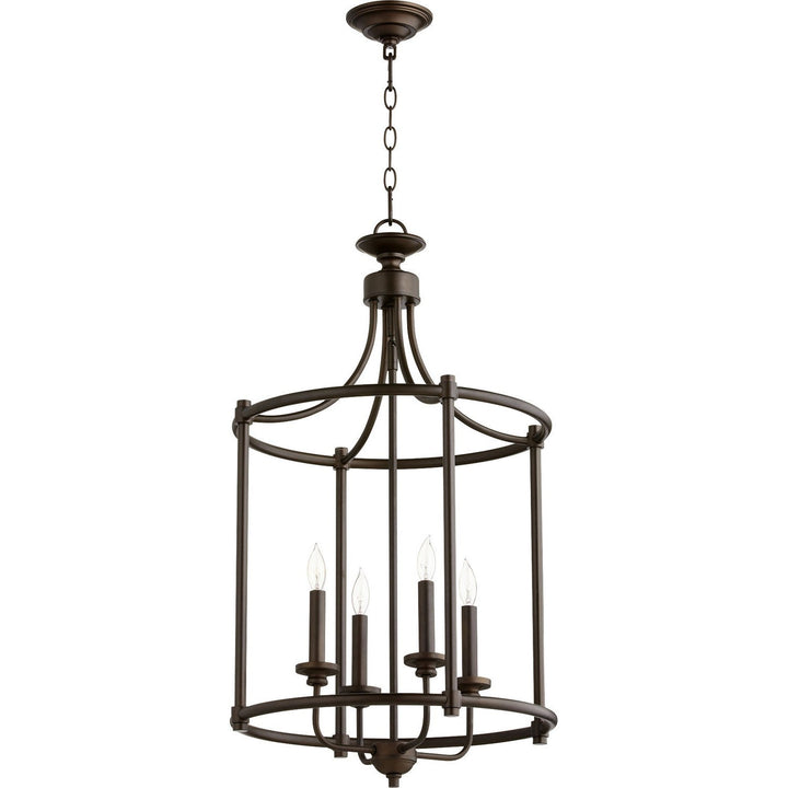 Quorum Rossington 6822-4-86 Pendant Light - Oiled Bronze