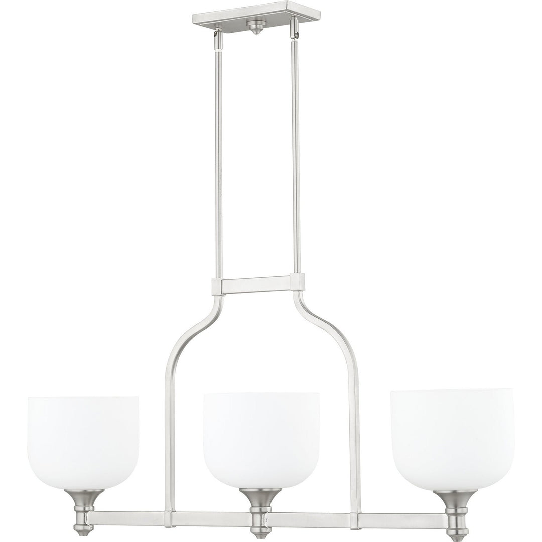 Quorum Richmond 6911-3-165 Pendant Light - Satin Nickel