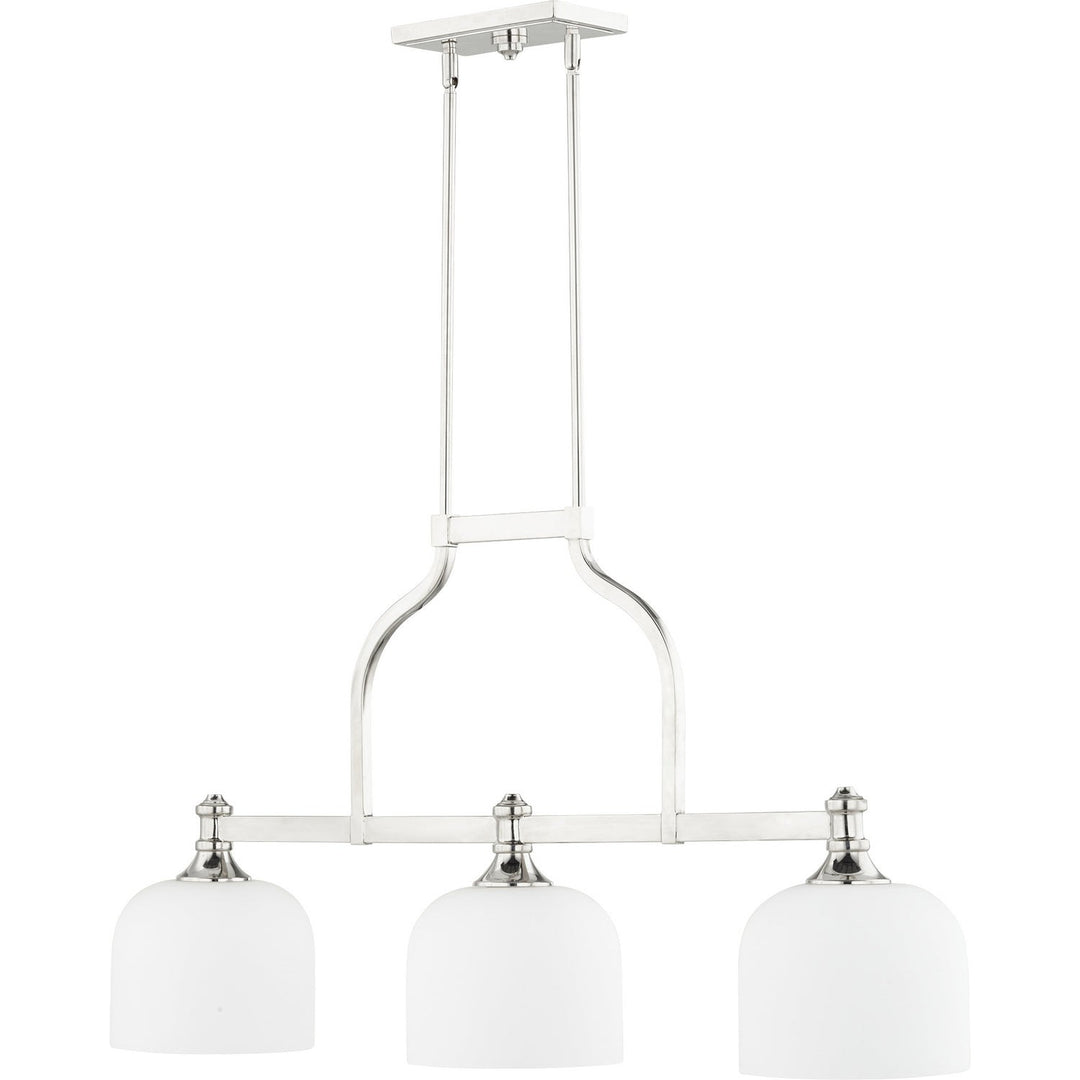 Quorum Richmond 6911-3-62 Pendant Light - Polished Nickel