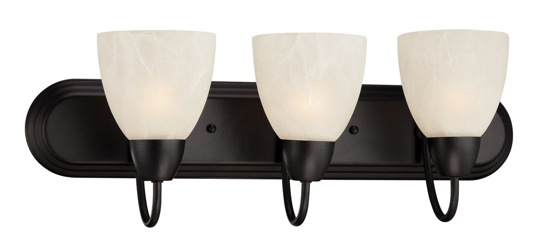 Designers Fountain Torino 15005-3B-34 Bath Vanity Light 24 in. wide - Oil Rubbed Bronze