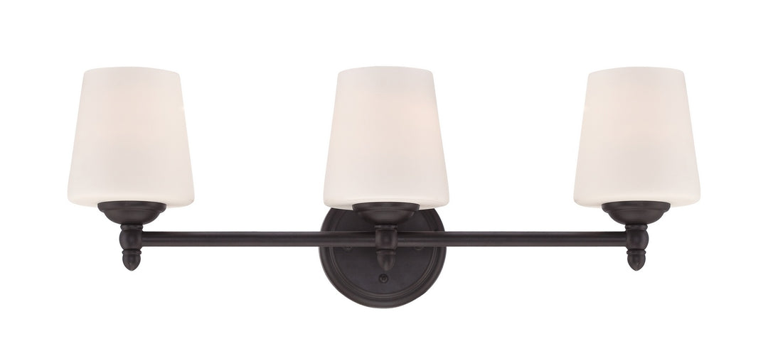 Designers Fountain Darcy 15006-3B-34 Bath Vanity Light 25 in. wide - Oil Rubbed Bronze