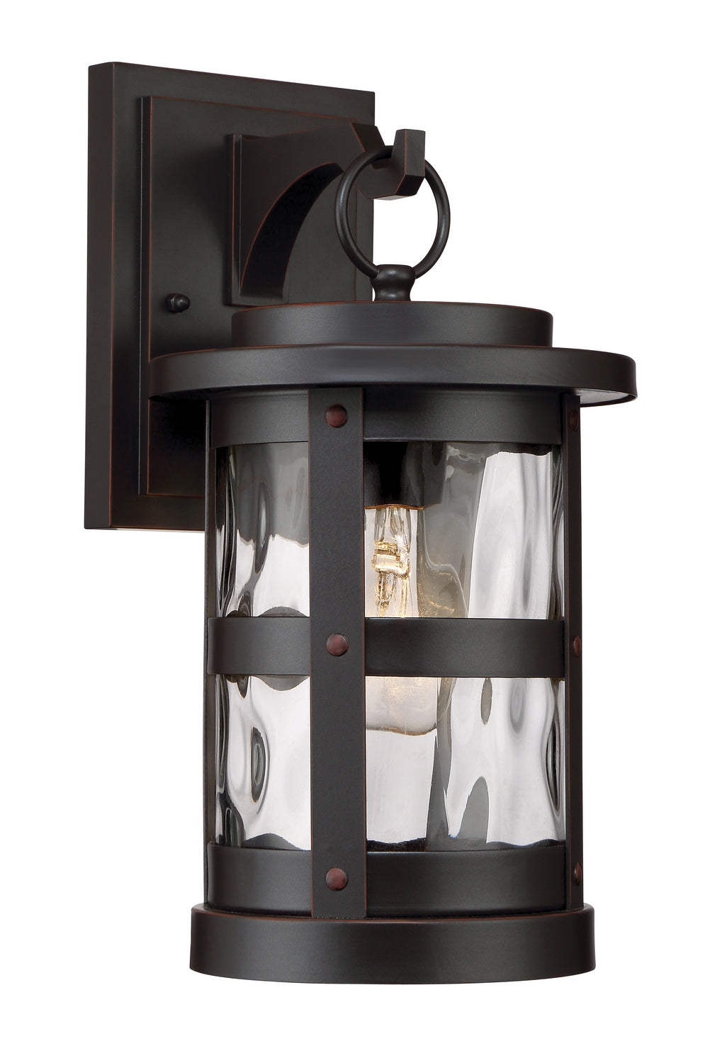 Designers Fountain 22721-SB Terraze One Light Wall Sconce Outdoor Bronze / Dark