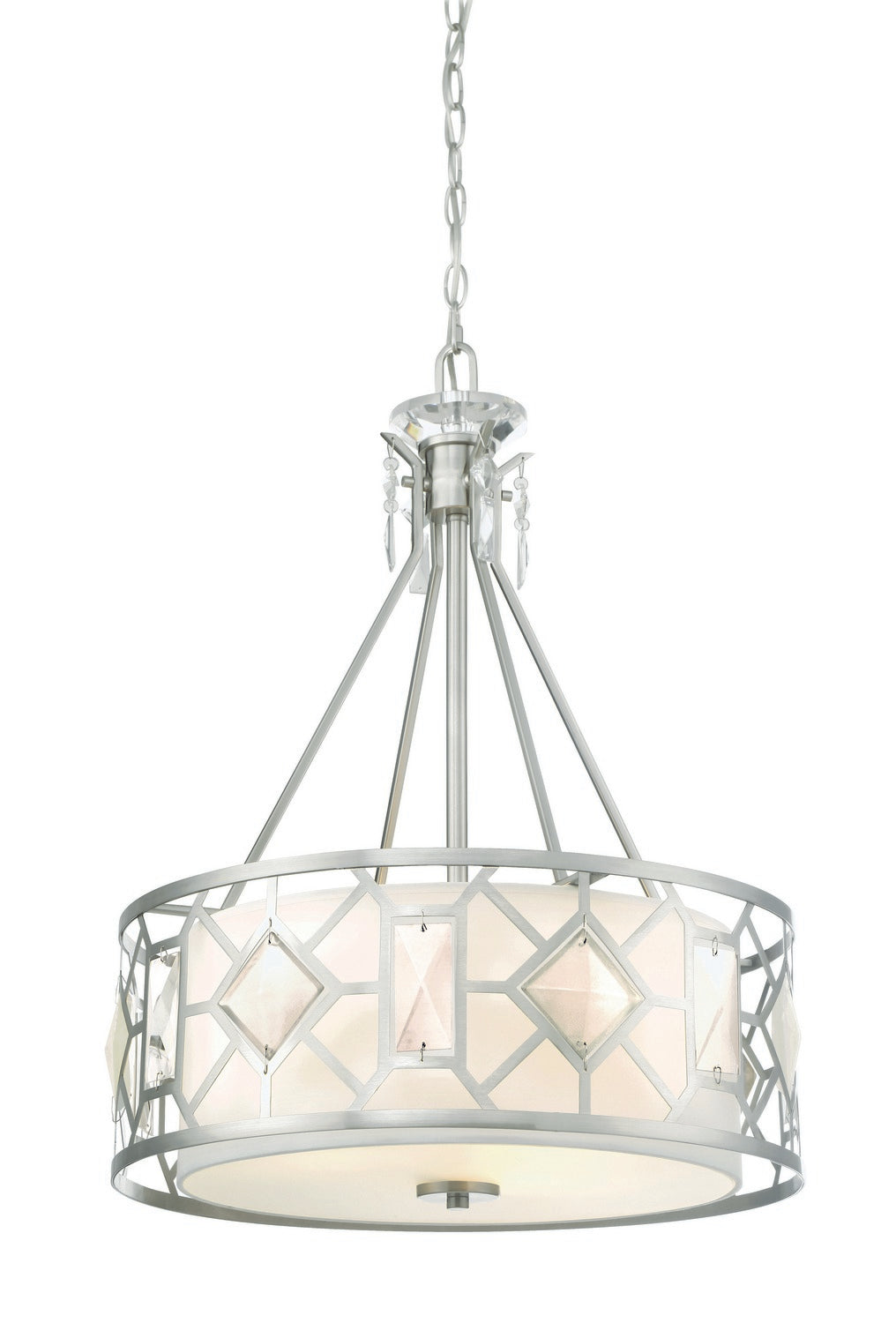 Designers Fountain Brentwood 90131-SP Chandelier Light - Satin Platinum