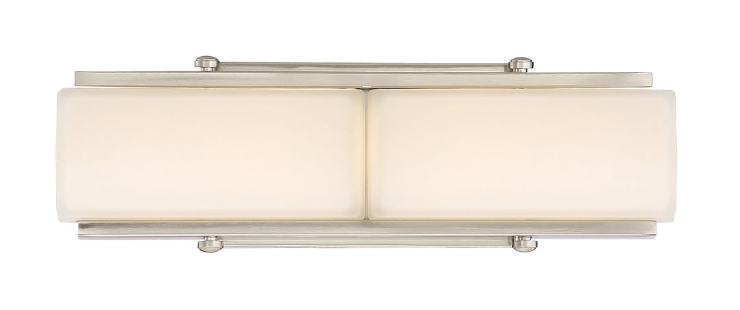 Designers Fountain Rowan LED69302-SP Bath Vanity Light 15 in. wide - Satin Platinum