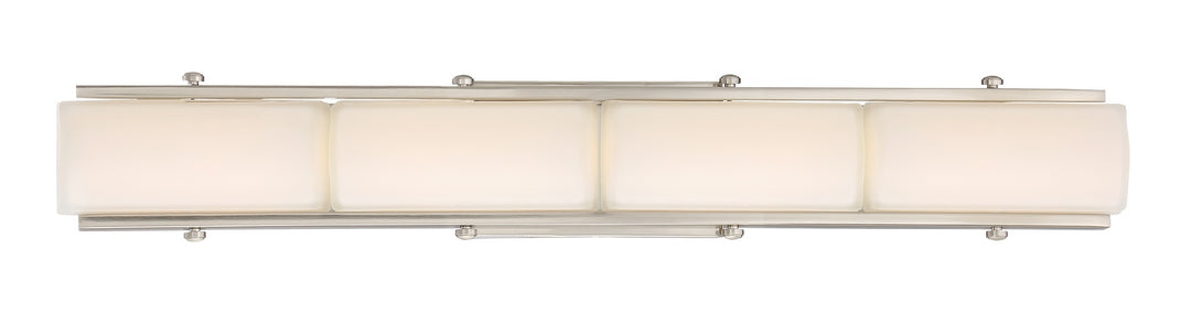 Designers Fountain Rowan LED69304-SP Bath Vanity Light 30 in. wide - Satin Platinum