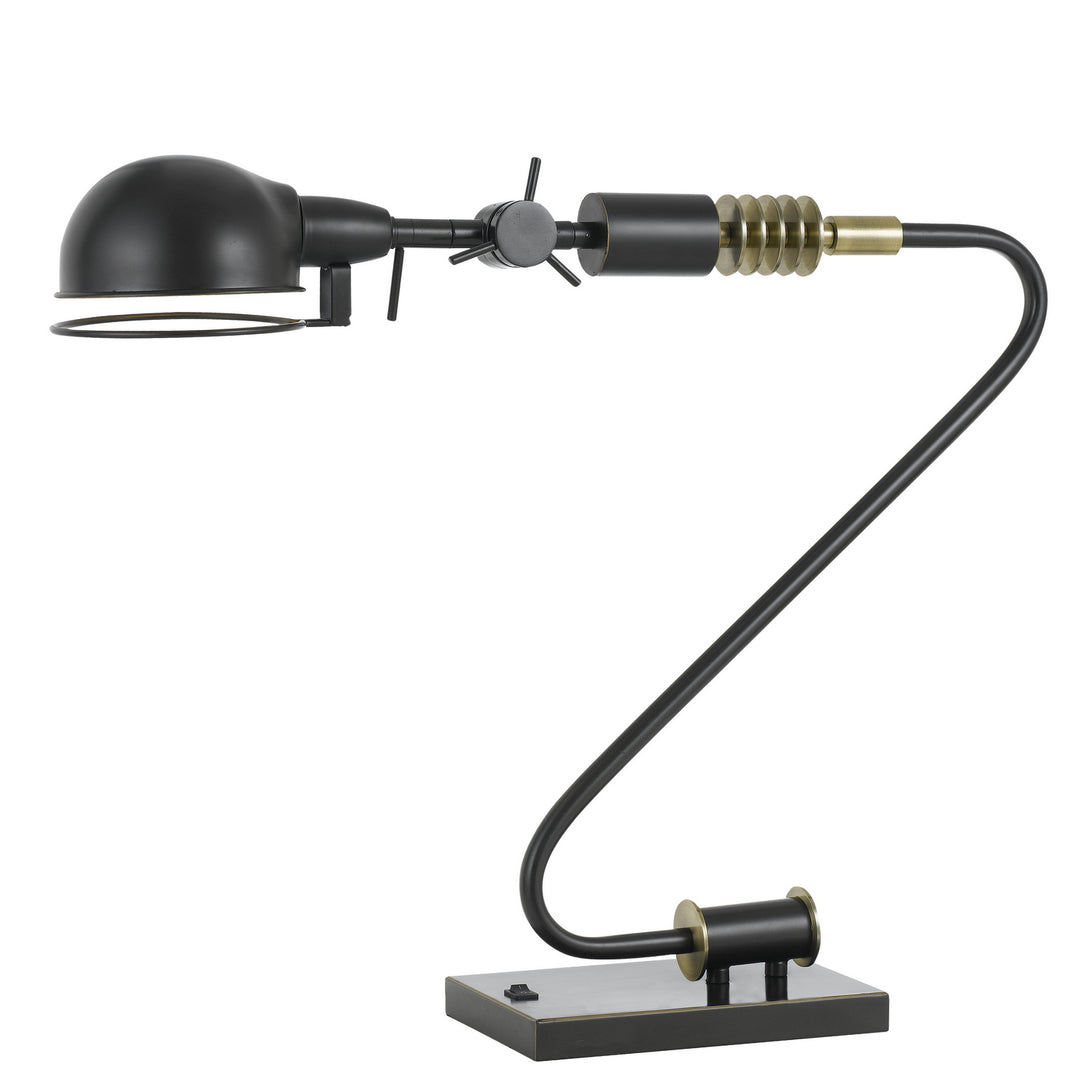 Cal Lighting BO-2734DK  One Light Desk Lamp Lamp Bronze / Dark