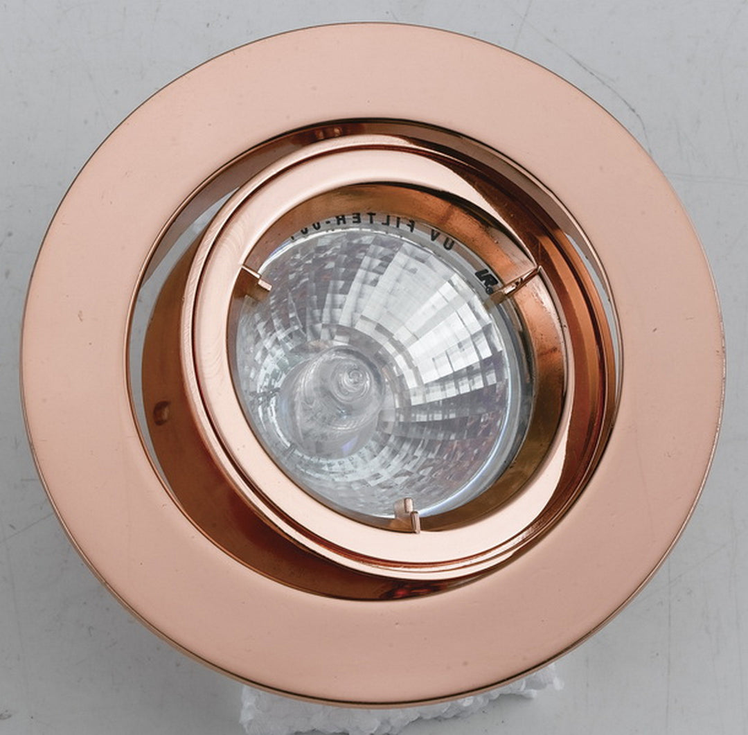 Cal Lighting BO-601-CP  One Light Trim Only Recessed Light Copper/Antique/Verde