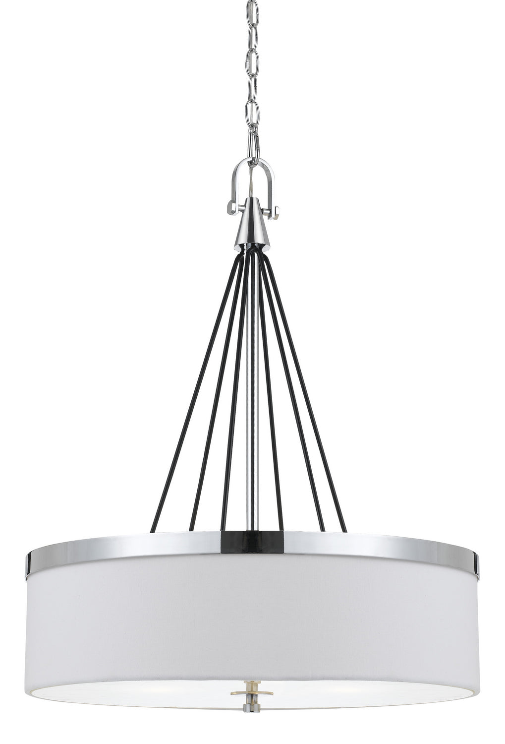 Cal FX-3642-3 Chandelier Light - Chrome