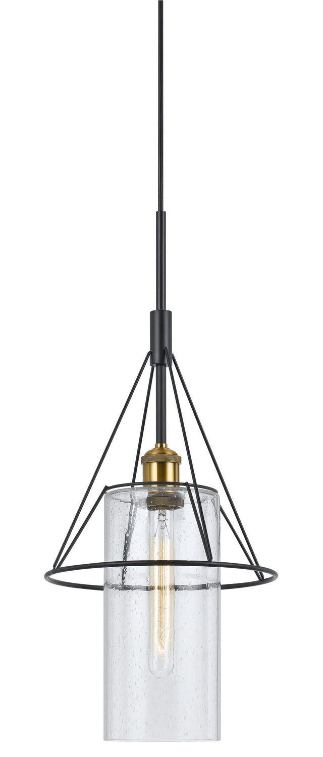 Cal FX-3653-1 Pendant Light - Antique Brass/Black