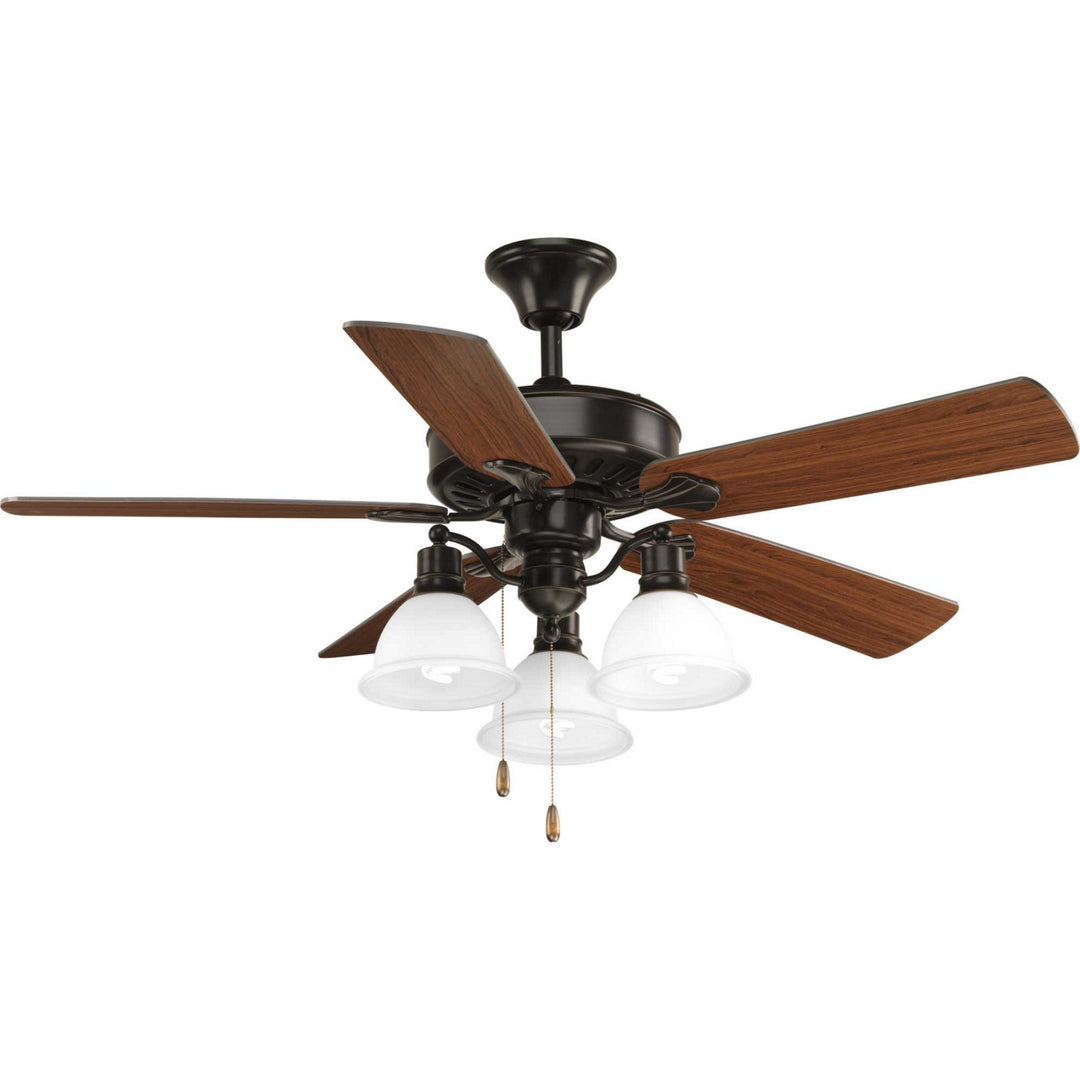 Progress Airpro Performance P2503-20 Ceiling Fan - Antique Bronze, Classic Walnut, Medium Cherry/