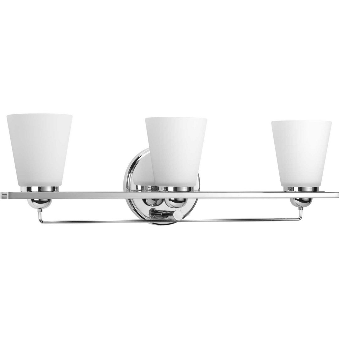 Progress Flight P300002-015 Bath Vanity Light 27 in. wide - Polished Chrome