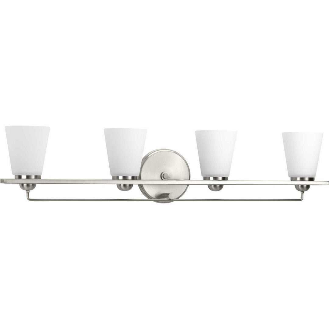 Progress Flight P300003-009 Bath Vanity Light 37 in. wide - Brushed Nickel