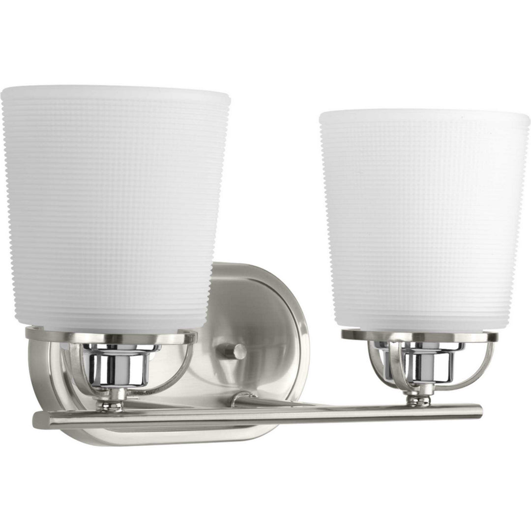 Progress West Village P300005-009 Bath Vanity Light 15 in. wide - Brushed Nickel