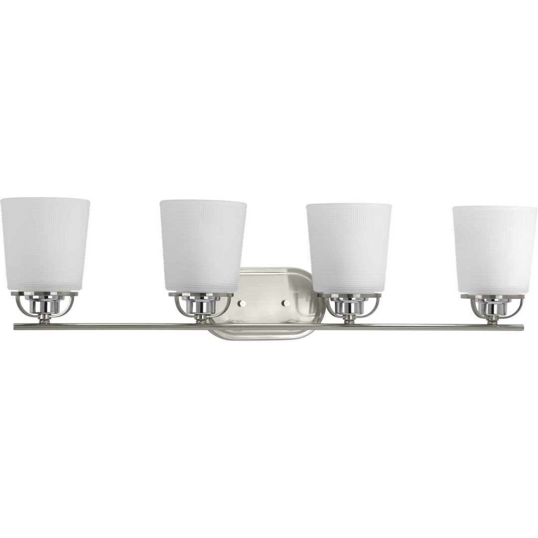 Progress West Village P300007-009 Bath Vanity Light 33 in. wide - Brushed Nickel