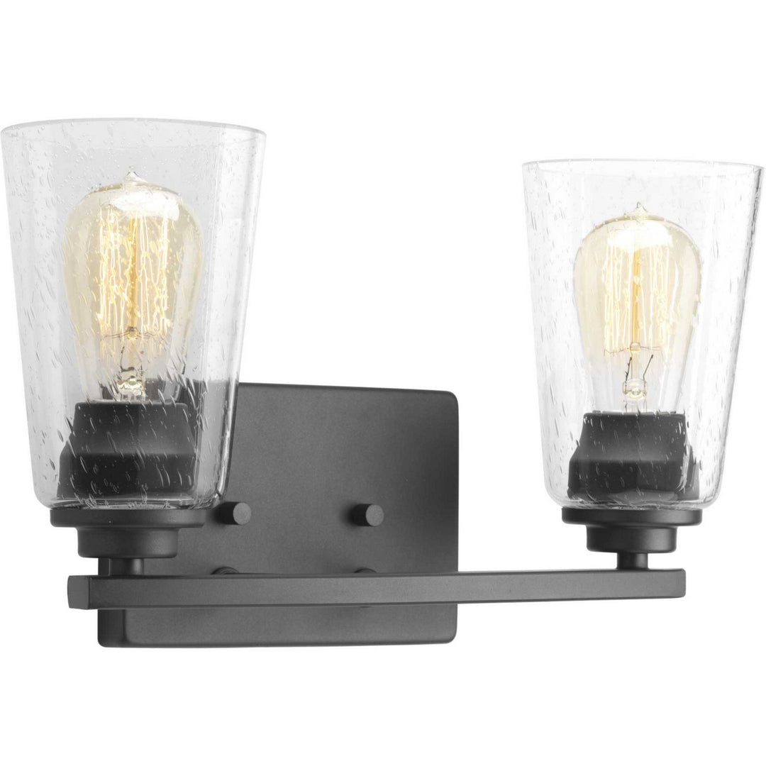 Progress Debut P300009-143 Bath Vanity Light 15 in. wide - Graphite