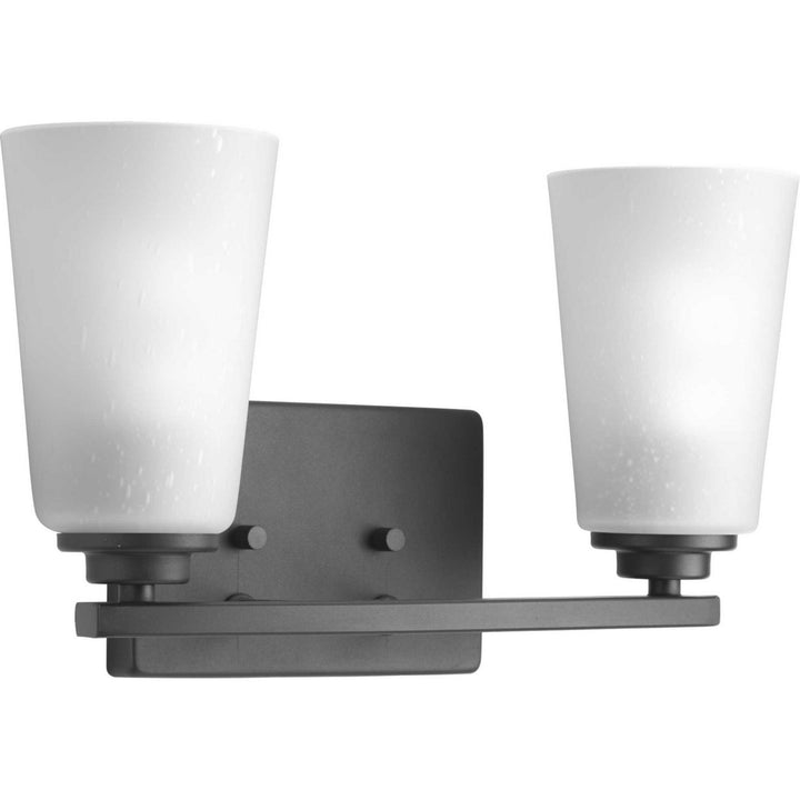 Progress Debut P300009-143 Bath Vanity Light 15 in. wide - Graphite
