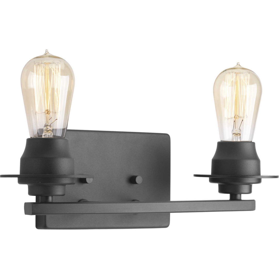 Progress Debut P300009-143 Bath Vanity Light 15 in. wide - Graphite