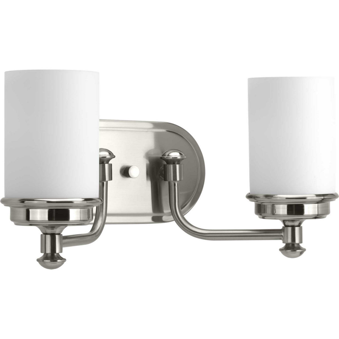 Progress Glide P300013-009 Bath Vanity Light 16 in. wide - Brushed Nickel