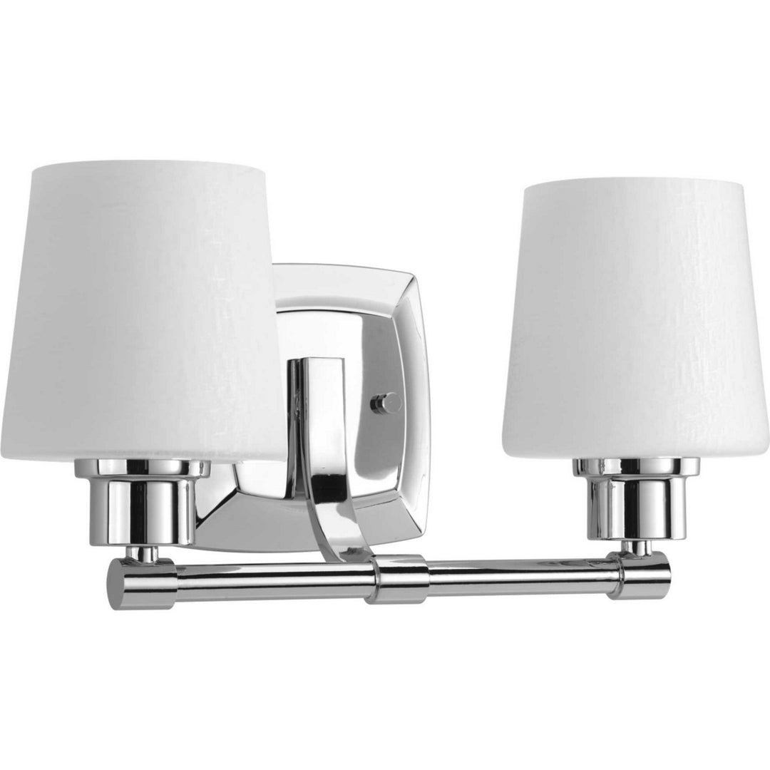 Progress Glance P300017-015 Bath Vanity Light 15 in. wide - Polished Chrome