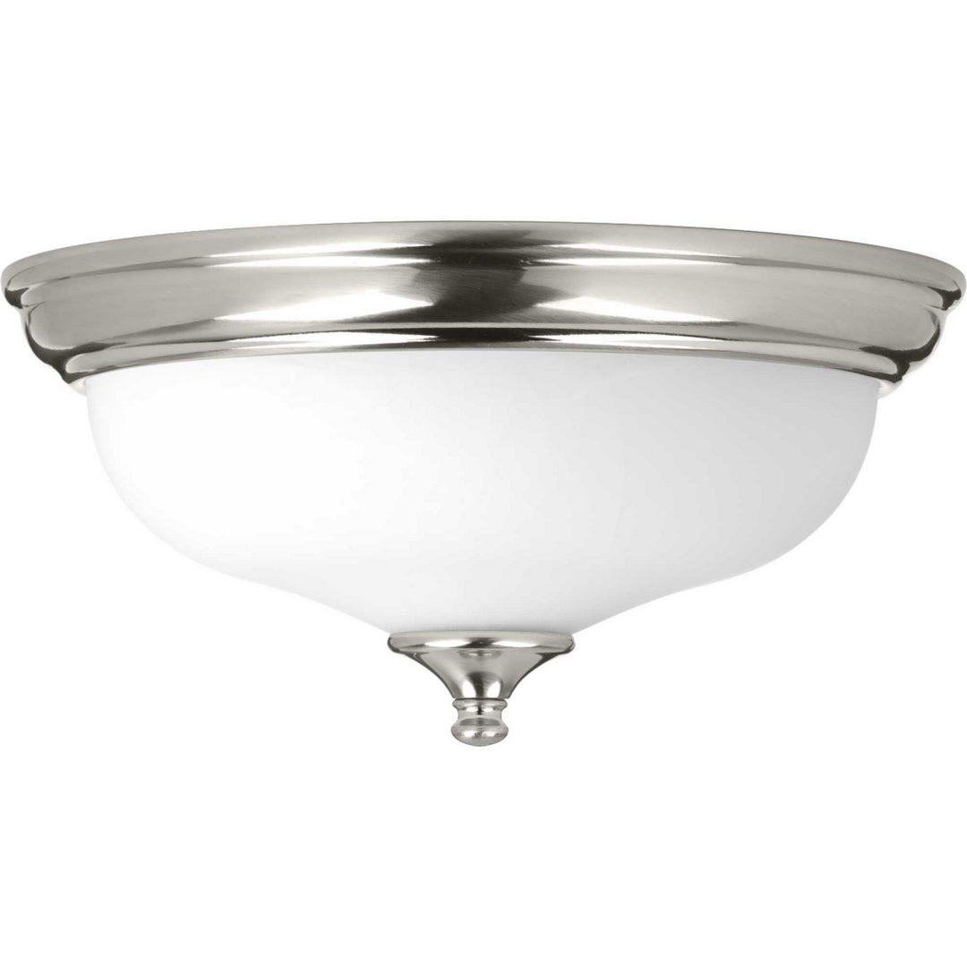 Progress LED Alabaster P350002-009-30 Ceiling Light - Brushed Nickel