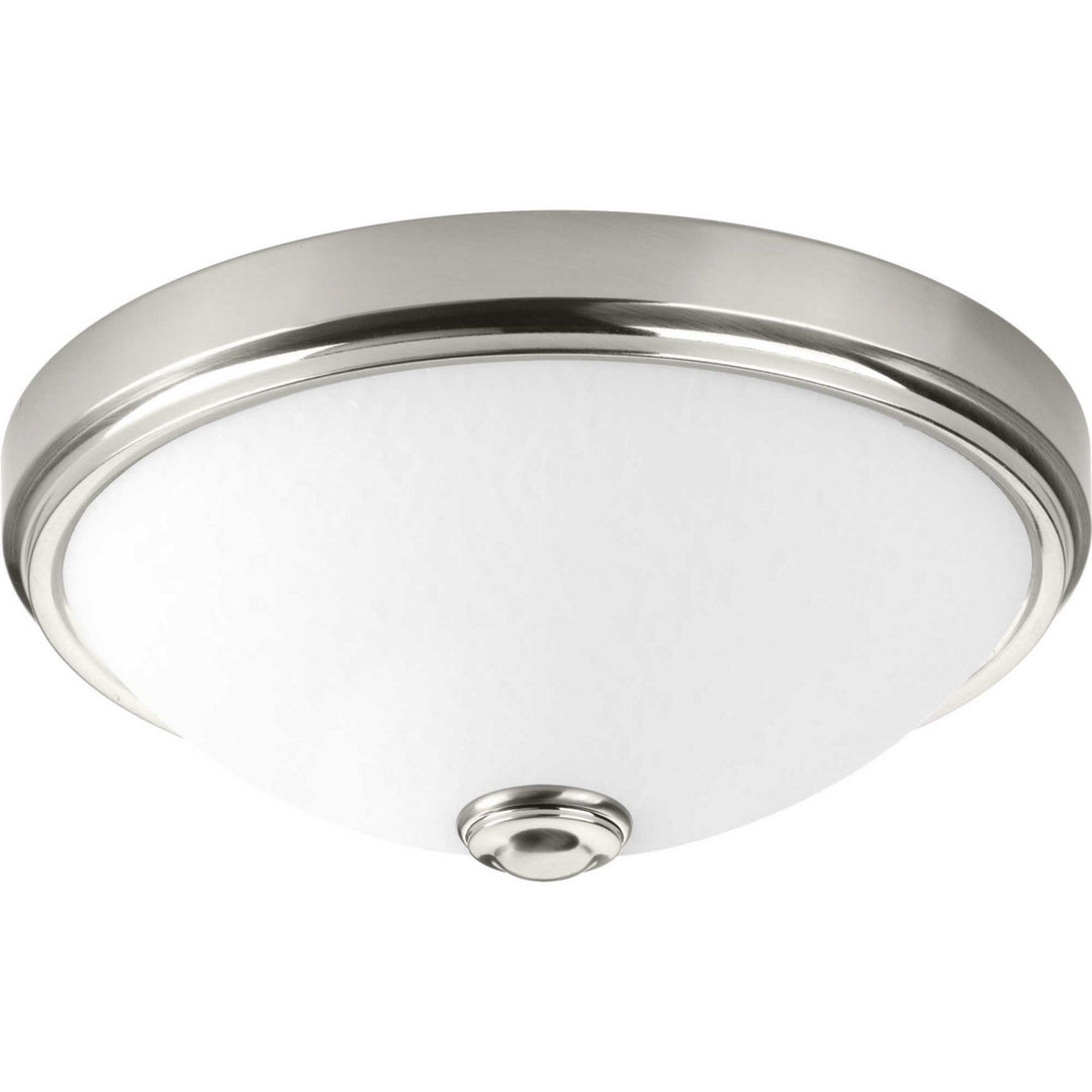 Progress Led Linen P350005-009-30 Ceiling Light - Brushed Nickel