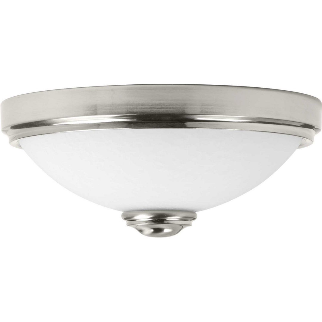 Progress Led Linen P350005-009-30 Ceiling Light - Brushed Nickel