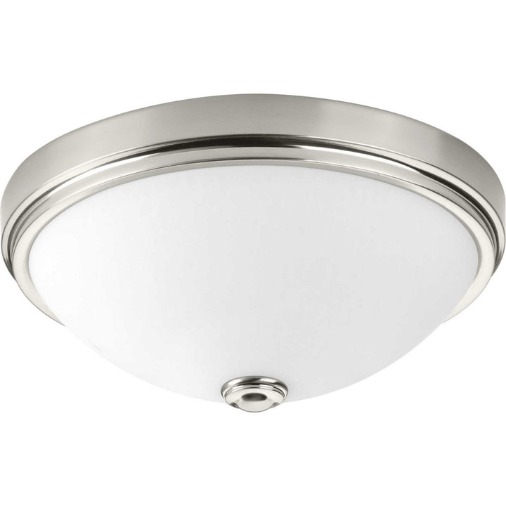 Progress Led Linen P350006-009-30 Ceiling Light - Brushed Nickel