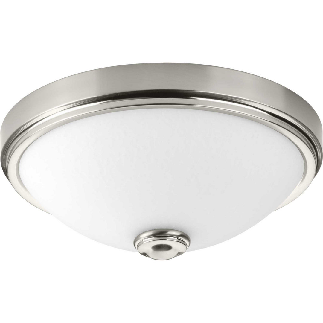 Progress Led Linen P350007-009-30 Ceiling Light - Brushed Nickel