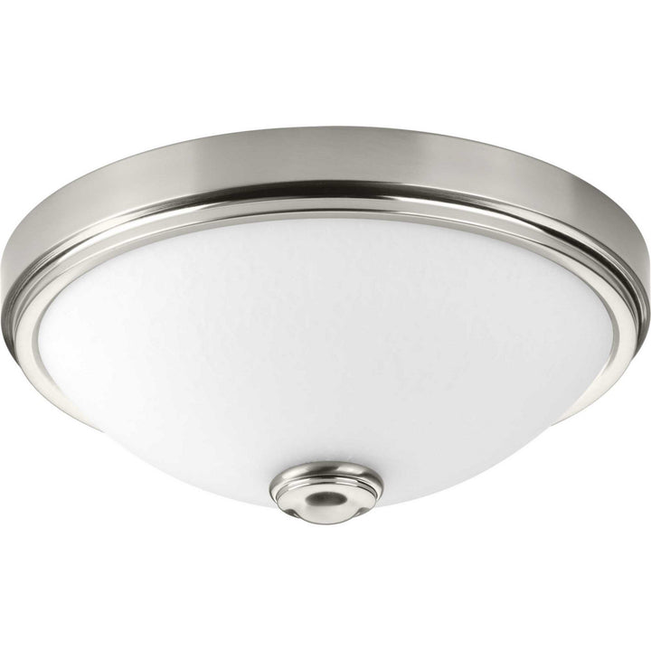Progress Led Linen P350007-009-30 Ceiling Light - Brushed Nickel