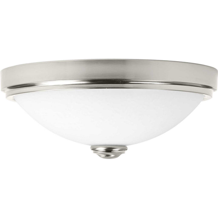 Progress Led Linen P350007-009-30 Ceiling Light - Brushed Nickel